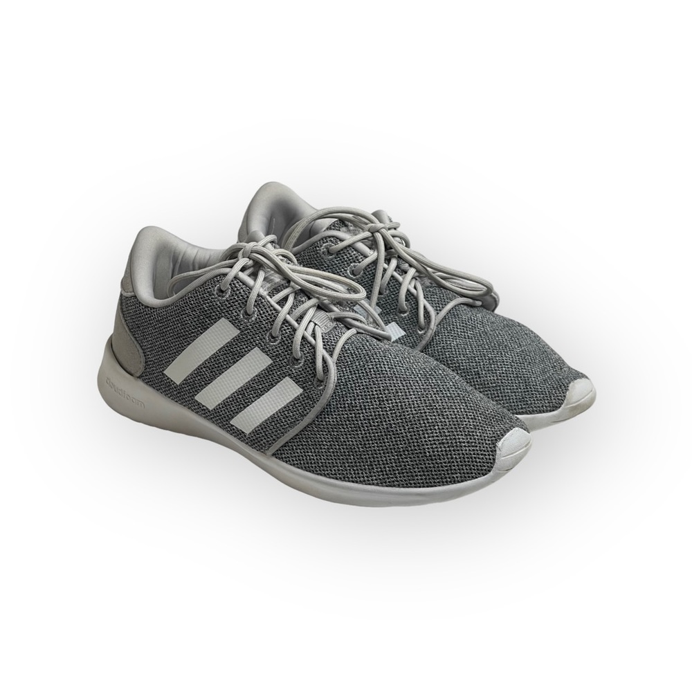 adidas ☀︎︎ Cloudfoam QT Racer Sneakers ☀︎︎ Clear Onix / Cloud White ☀︎︎ Grey 8M - Picture 8 of 16